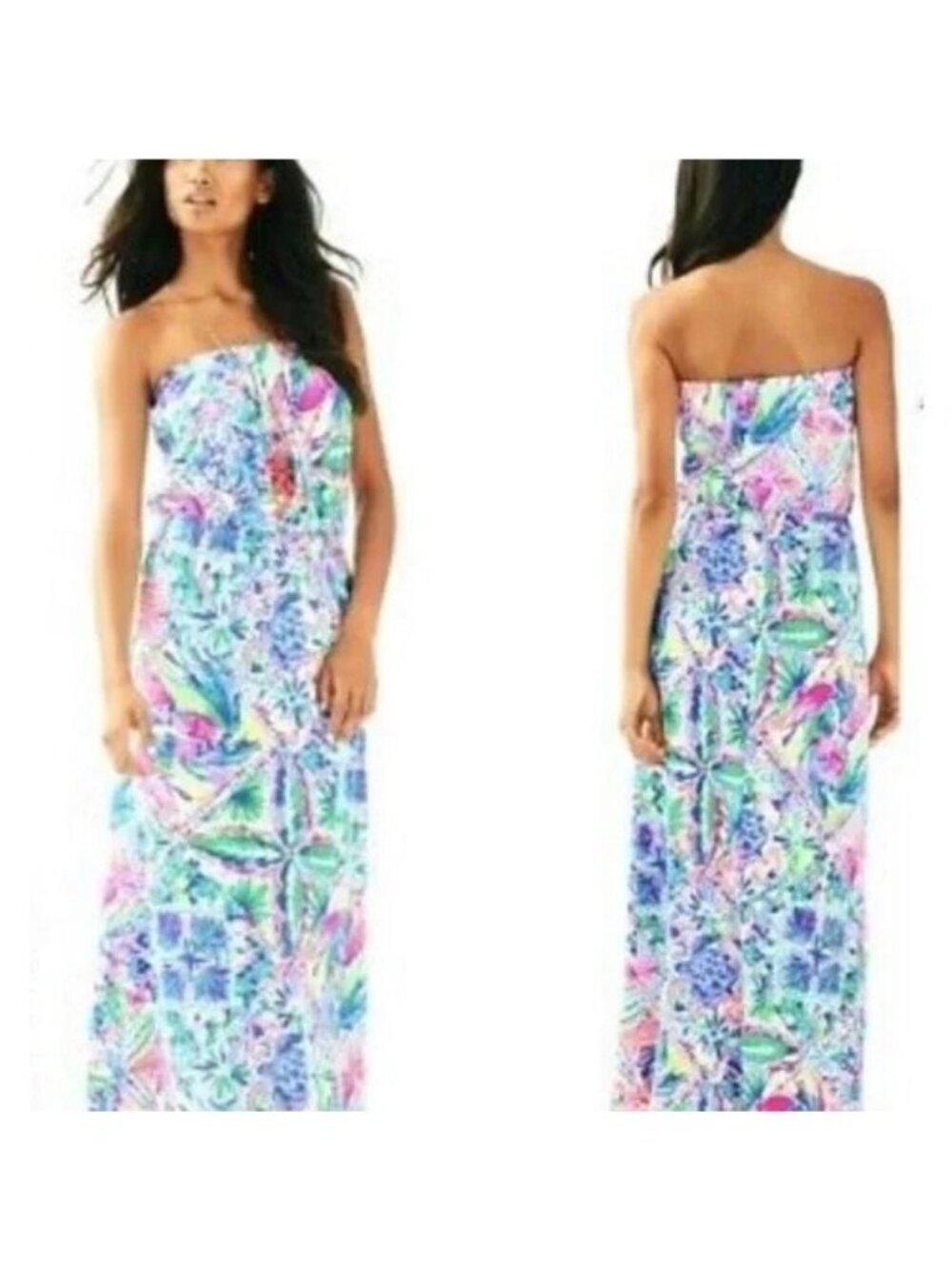 Lilly Pulitzer Marlisa Strapless Maxi Dress